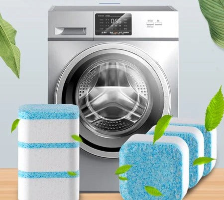 Pastillas limpia lavadora (12UNID)