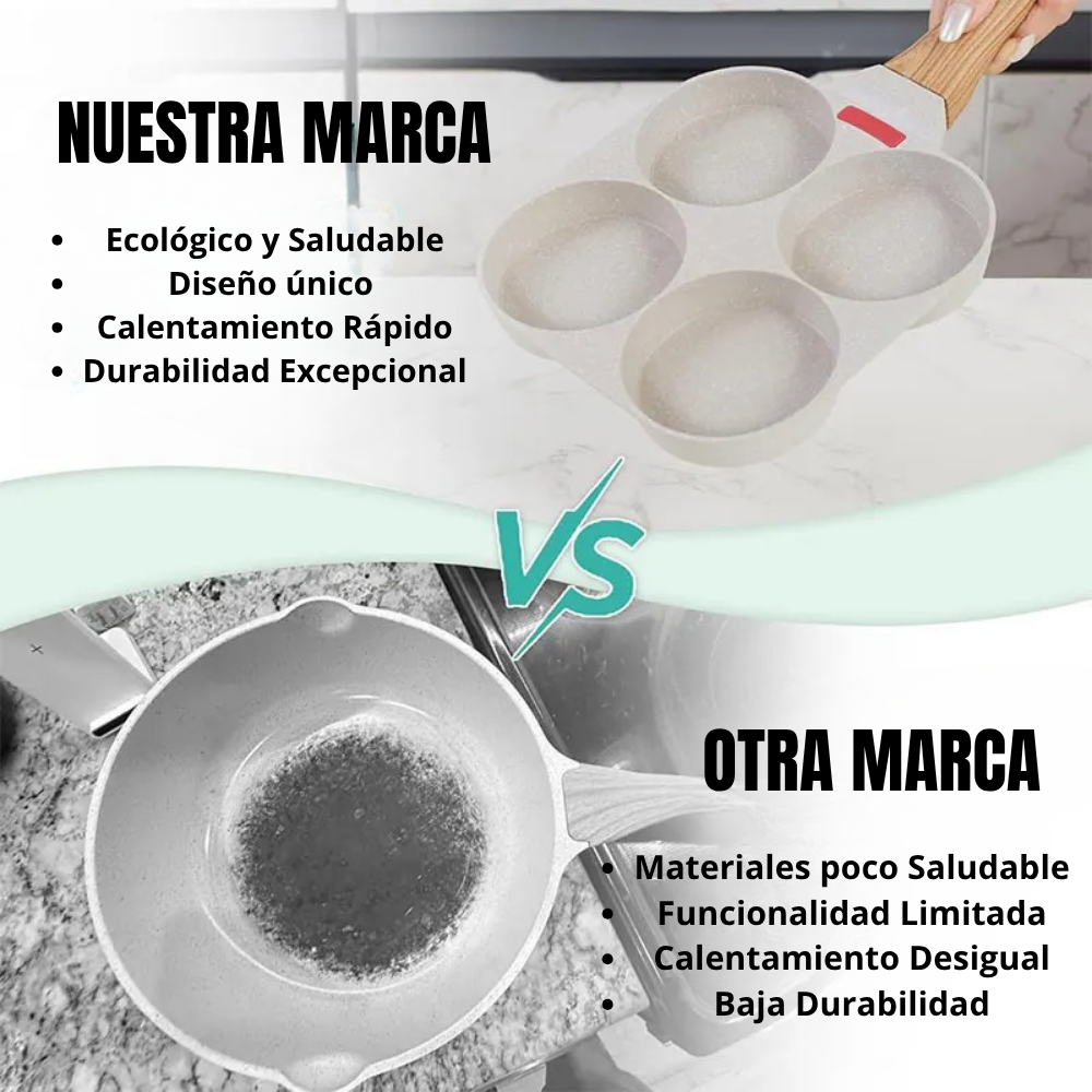 Sartén Antiadherente 4 en 1