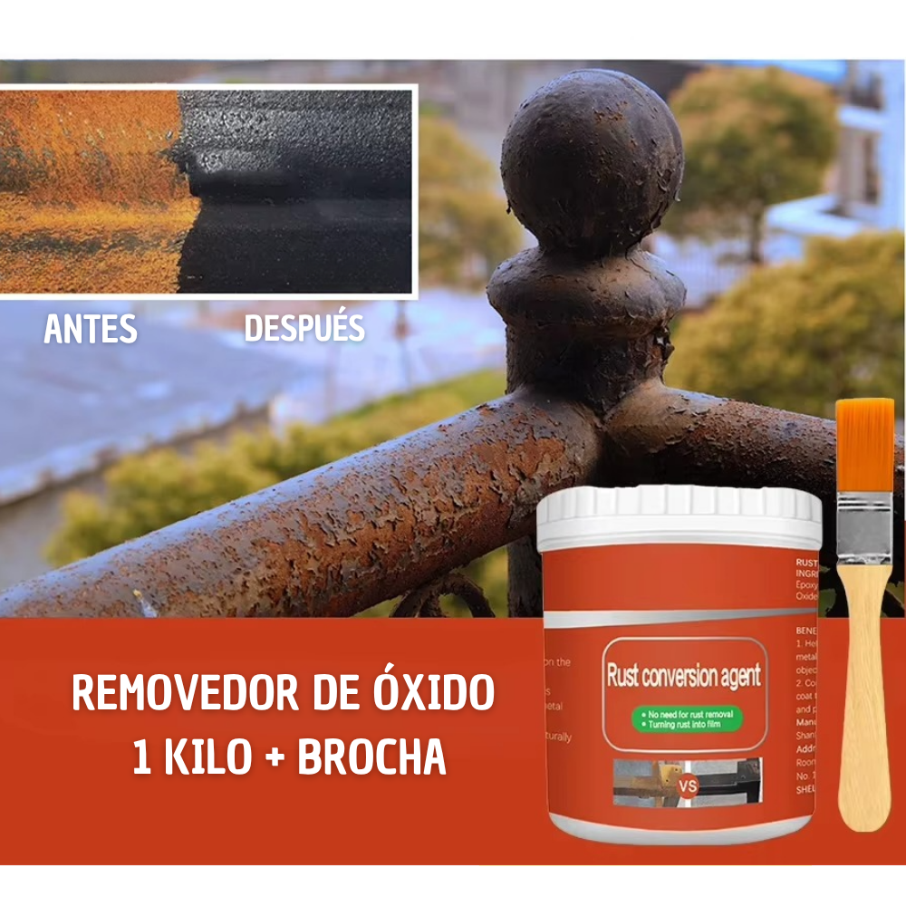 Removedor de Óxido 1Kilo + Brocha