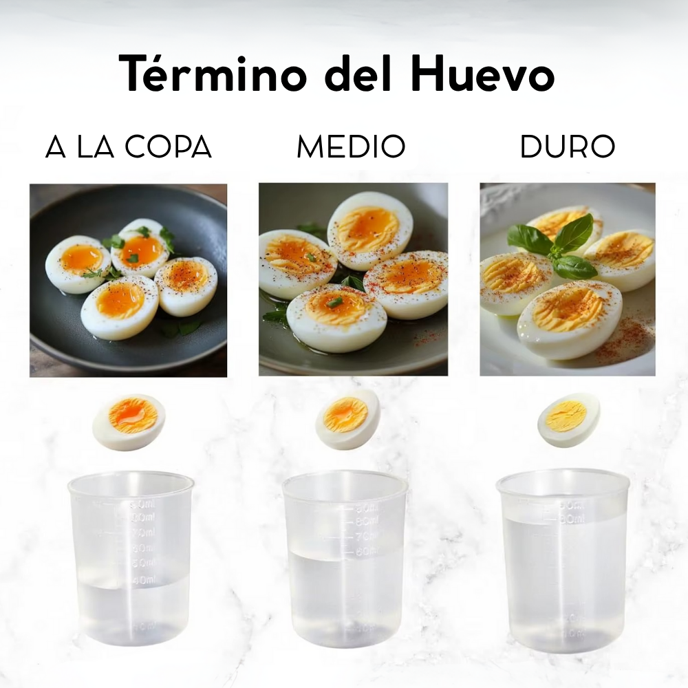 Cocedor de huevos a vapor