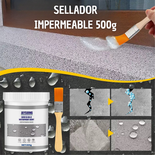 Sellador Impermeable 500g + Brocha