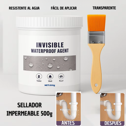 Sellador Impermeable 500g + Brocha