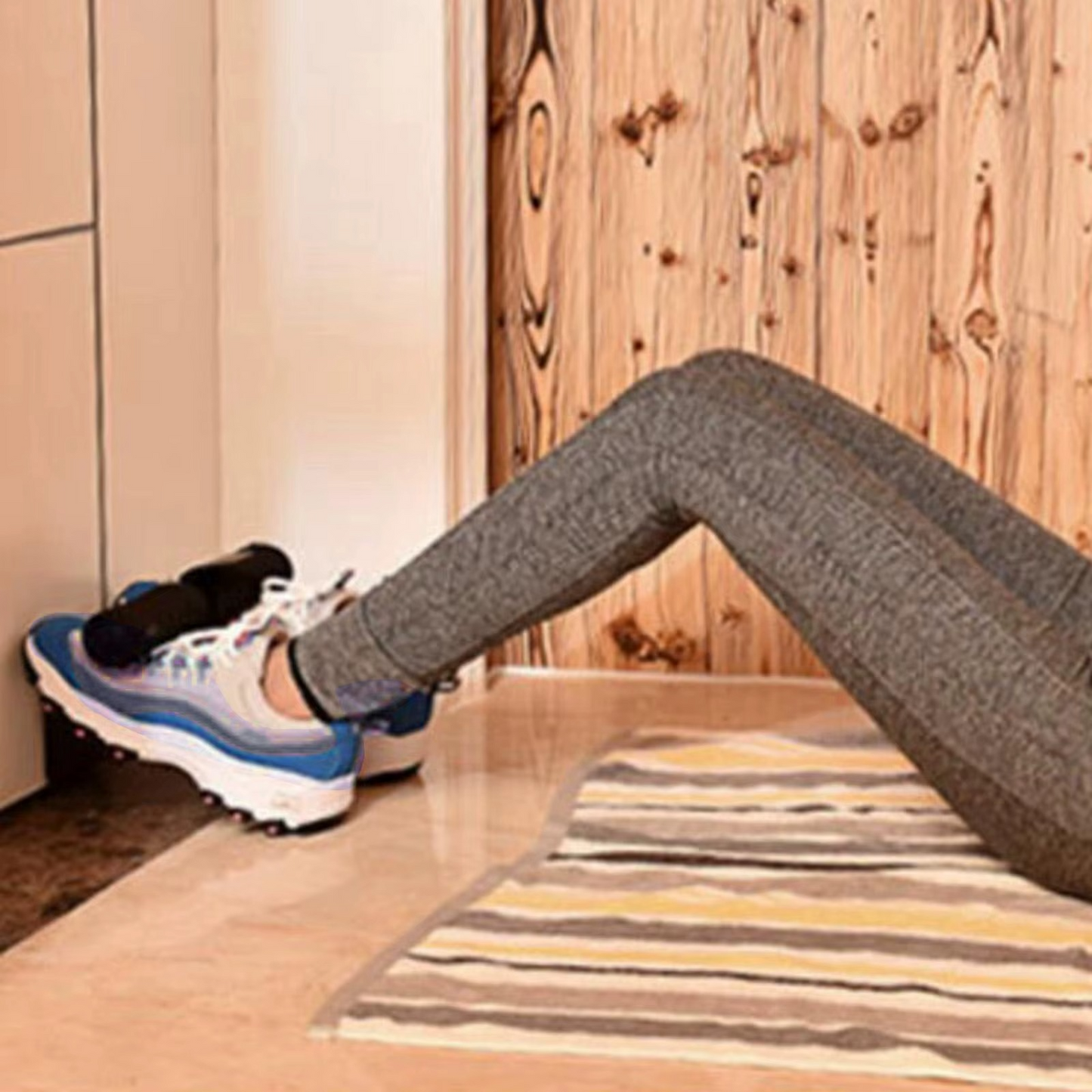 Barra de abdominales para puerta