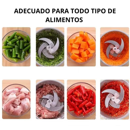 Procesador de Alimentos Eléctrico 2 Litros