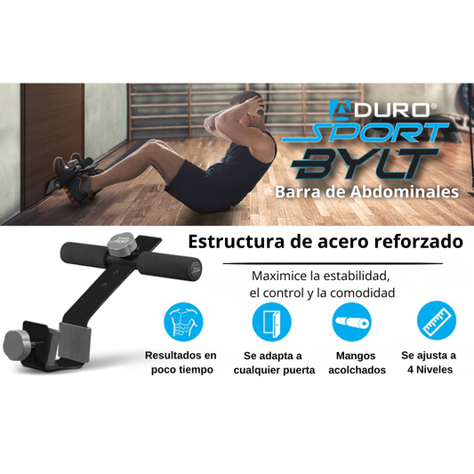 Barra de abdominales para puerta